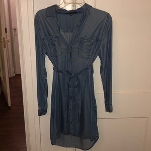 SOFT Denim Button Down Dress